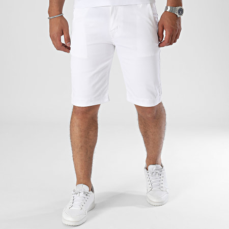 Classic Series - Pantaloncini Chino bianchi