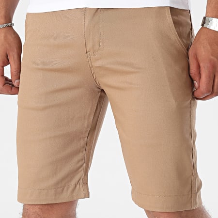 Classic Series - Pantalones cortos chinos beige