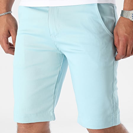 Classic Series - Pantalones cortos chinos azul claro