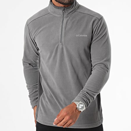 Columbia - Klamath Range Fleece Sweatshirt met Ritssluiting 1352472 Grijs