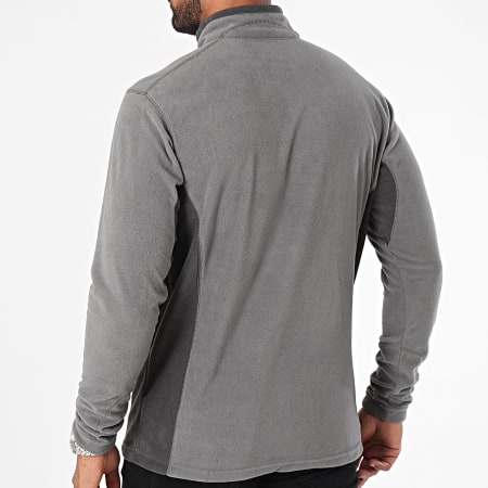 Columbia - Klamath Range Felpa in pile con collo a zip 1352472 Grigio