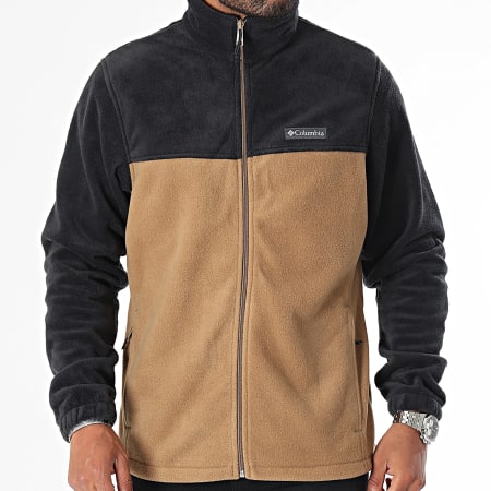 Columbia - Steens Mountain Full Zip 2.0 Fleecejack 1476671 Camel Zwart