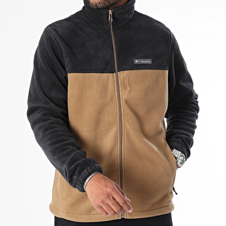 Columbia - Steens Mountain Full Zip 2.0 Fleecejack 1476671 Camel Zwart