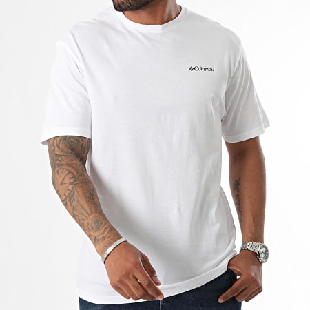 Columbia - Barton Springs Tee Shirt 2058331 Blanco