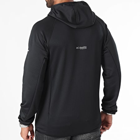 Columbia - Veste Zippée Capuche Triple Canyon Grid Fleece 2094973 Noir