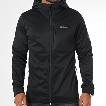 Columbia - Tech Fleece Hooded Zip Sweat Top 2095642 Nero