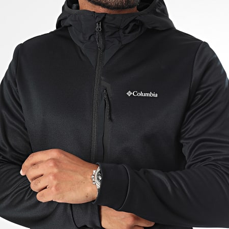 Columbia - Tech Fleece Hooded Zip Sweat Top 2095642 Zwart