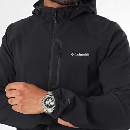 Columbia - Chaqueta con capucha y cremallera 2095683 Negro