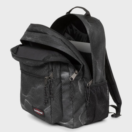 Eastpak - Morius Rugzak Zwart Zilver