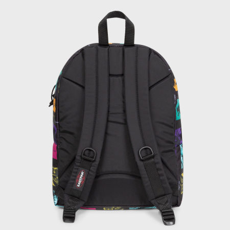 Eastpak - Zaino Pinnacle Nero Viola Navy Azzurro Giallo