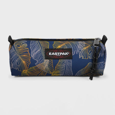 Eastpak - Benchmark enkele etui marineblauw geel grijs