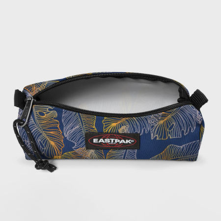 Eastpak - Benchmark Astuccio singolo per matite blu navy giallo grigio