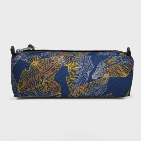 Eastpak - Estuche individual Benchmark Azul Marino Amarillo Gris