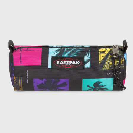 Eastpak - Estuche individual Benchmark Negro Azul real Morado Amarillo Azul claro