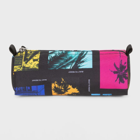 Eastpak - Trousse Benchmark Single Noir Bleu Roi Violet Jaune Bleu Clair