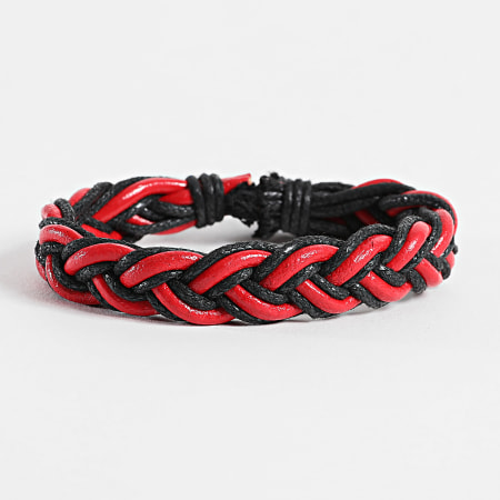 Frilivin - Pulsera Negro Rojo