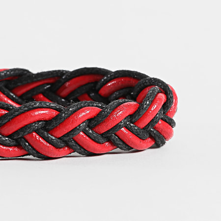 Frilivin - Pulsera Negro Rojo