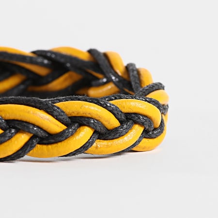 Frilivin - Bracelet Noir Jaune