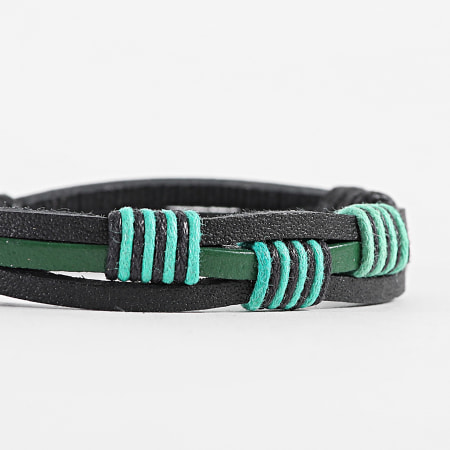 Frilivin - Bracelet Noir Vert