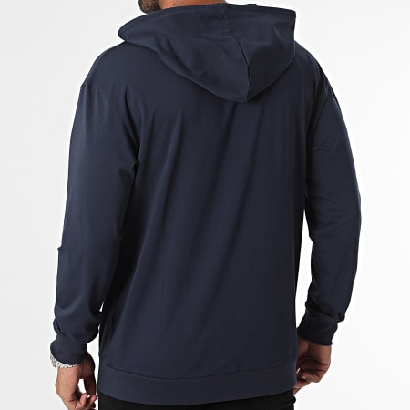 HUGO - Sudadera con capucha Linked 50518693 Azul marino