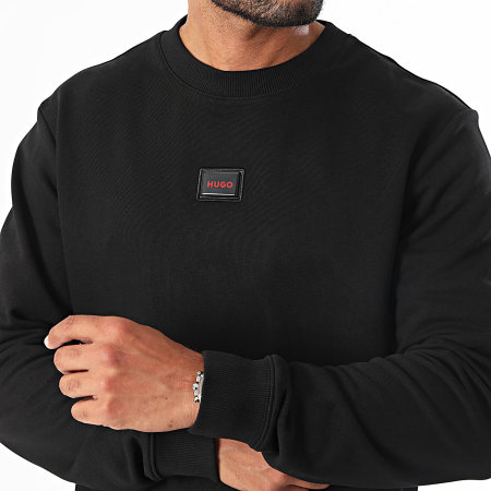 HUGO - Sudadera Diragol Gel Cuello Redondo 50528174 Negro