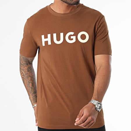 HUGO - Camiseta Dulivio 50467556 Marrón