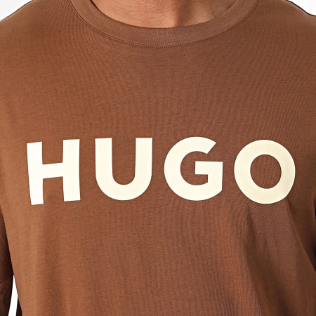 HUGO - Camiseta Dulivio 50467556 Marrón