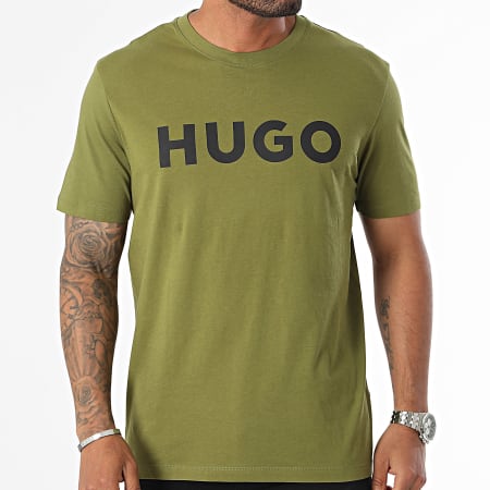 HUGO - Camiseta Dulivio 50467556 Verde caqui