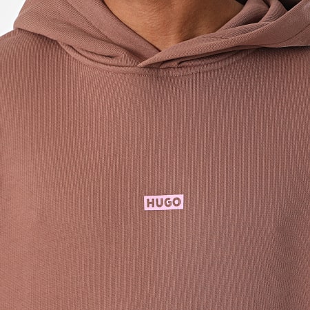 Hugo Blauw - Nazardo Hoodie 50510724 Bruin