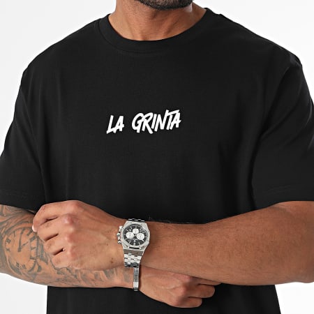 La Grinta - Maglietta King Logo Oversize Nero