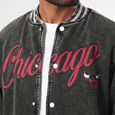 Mitchell and Ness - Chicago Bulls NBA-jas OJBF6801 Houtskool grijs