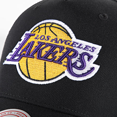 Mitchell and Ness - Los Angeles Lakers Gorra Trucker Monograma Negro