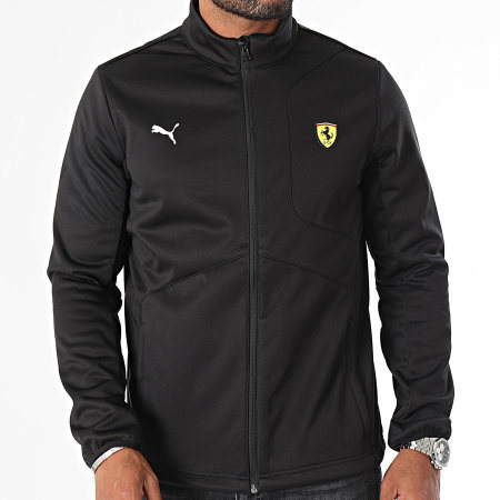 Puma - Chaqueta con cremallera Ferrari Softshell 701223485 Negro