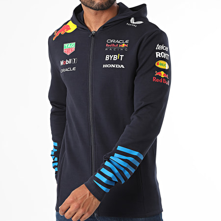 Red Bull Racing - Sudadera con capucha y cremallera TM5290 Azul marino