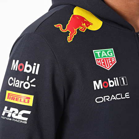 Red Bull Racing - Sudadera con capucha y cremallera TM5290 Azul marino