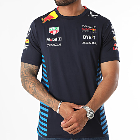 Red Bull Racing - Set Up T-shirt TM5289 marineblauw