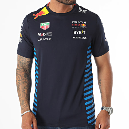 Red Bull Racing - Set Up T-shirt TM5289 marineblauw