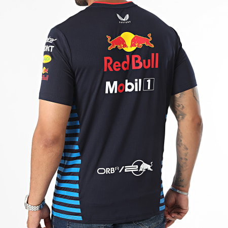 Red Bull Racing - Set Up T-shirt TM5289 marineblauw