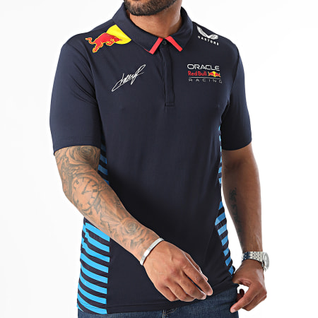 Red Bull Racing - Polo Checo Manga Corta TM5886 Azul Marino