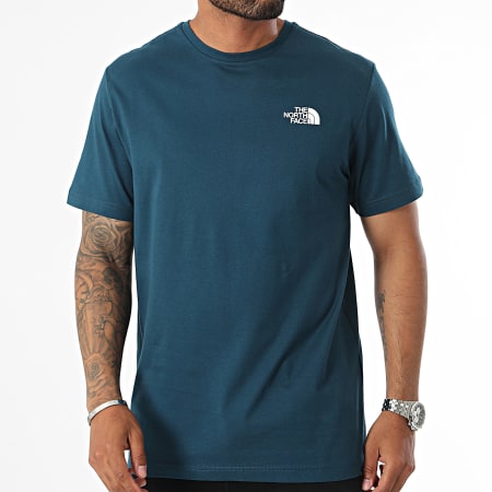 The North Face - Tee Shirt Redbox Celebration A87NV Bleu Canard