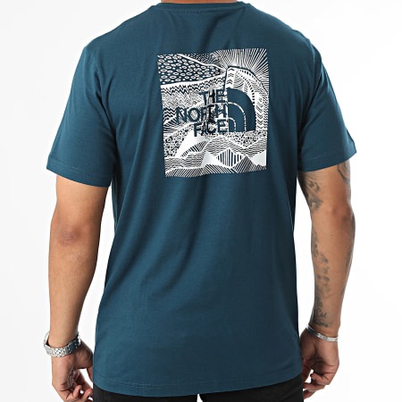 The North Face - Tee Shirt Redbox Celebration A87NV Bleu Canard