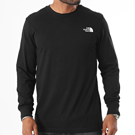 The North Face - Camiseta Manga Larga Easy A8A6F Negro