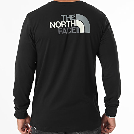 The North Face - Tee Shirt Manches Longues Easy A8A6F Noir