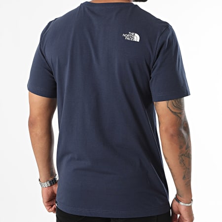 The North Face - Tee Shirt Easy A8A6C marineblauw