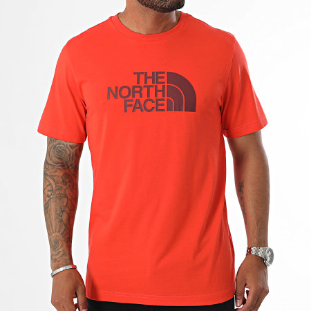 The North Face - Tee Shirt Easy A8A6C Orange