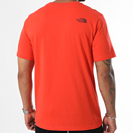 The North Face - T-shirt Easy A8A6C Oranje