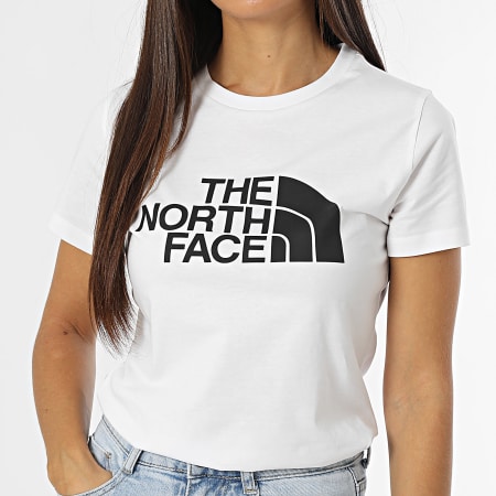 The North Face - Maglietta Donna Easy A8A6D Bianco