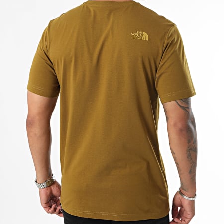 The North Face - Tee Shirt Easy A8A6C Vert Kaki