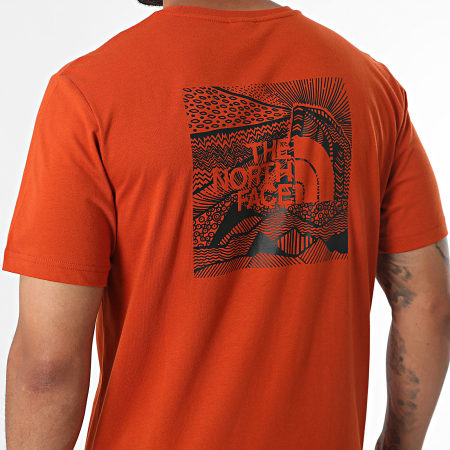 The North Face - Camiseta Redbox Celebration A87NV Rojo Ladrillo