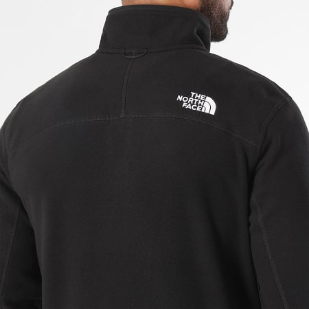 The North Face - Glacier A855X Giacca in pile nera con zip